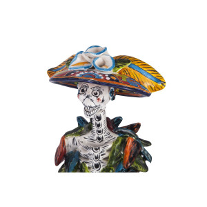 Catrina con rebozo - traditionelle Figur von La catrina
