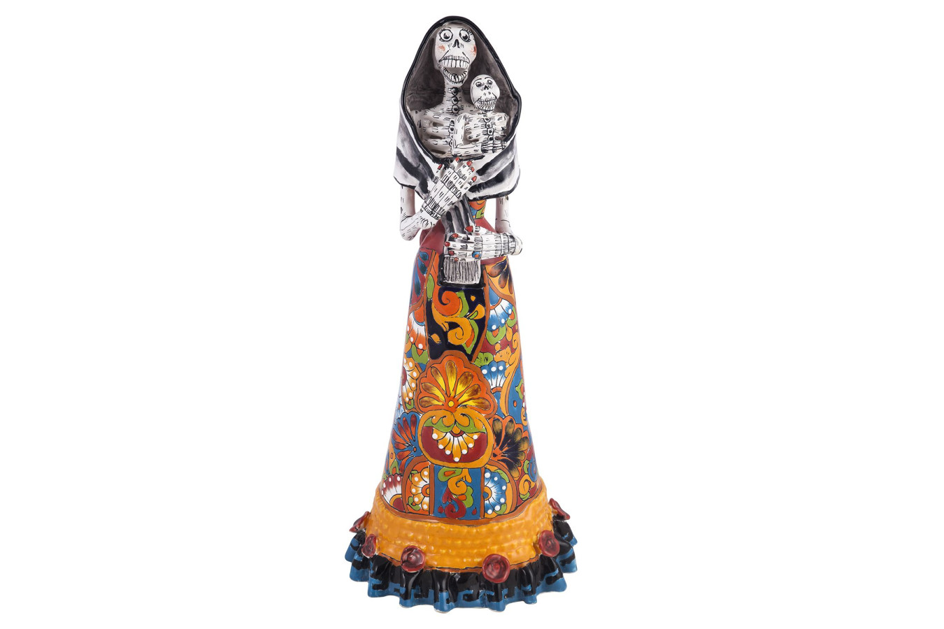 India No.1 - traditionelle Figur von La catrina