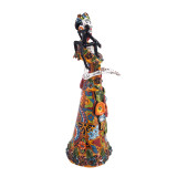 Frida con rebozo - traditionelle Figur von La catrina aus Mexiko
