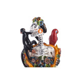 Frida con rebozo - traditionelle Figur von La catrina aus Mexiko