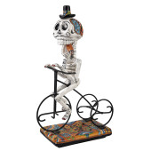 Catrin Ciclista - traditionelle Figur mit Talaver-Motiv
