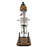 Catrin Ciclista - traditionelle Figur mit Talaver-Motiv