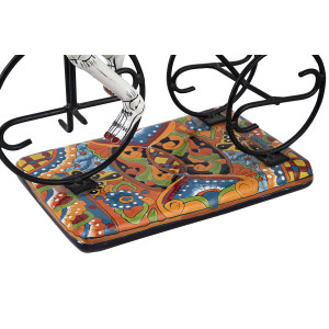 Catrin Ciclista - traditionelle Figur mit Talaver-Motiv