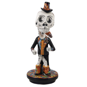 Catrin Posadas - traditionelle Talavera-Statue aus Mexiko