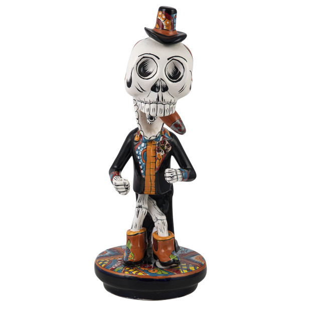 Catrin Posadas - traditionelle Talavera-Statue aus Mexiko