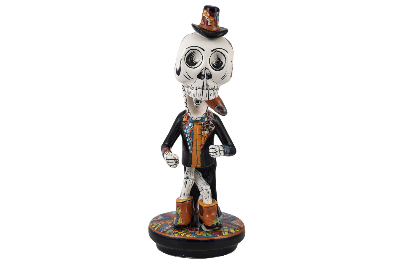 Catrin Posadas - traditionelle Talavera-Statue aus Mexiko