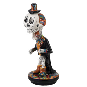 Catrin Posadas - traditionelle Talavera-Statue aus Mexiko