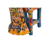 Frida Sentada - traditionelle Talavera-Statue aus Mexiko