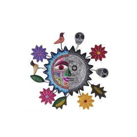 Sol de Vida y Muerte - Hängende Dekoration aus Mexiko - 25 cm