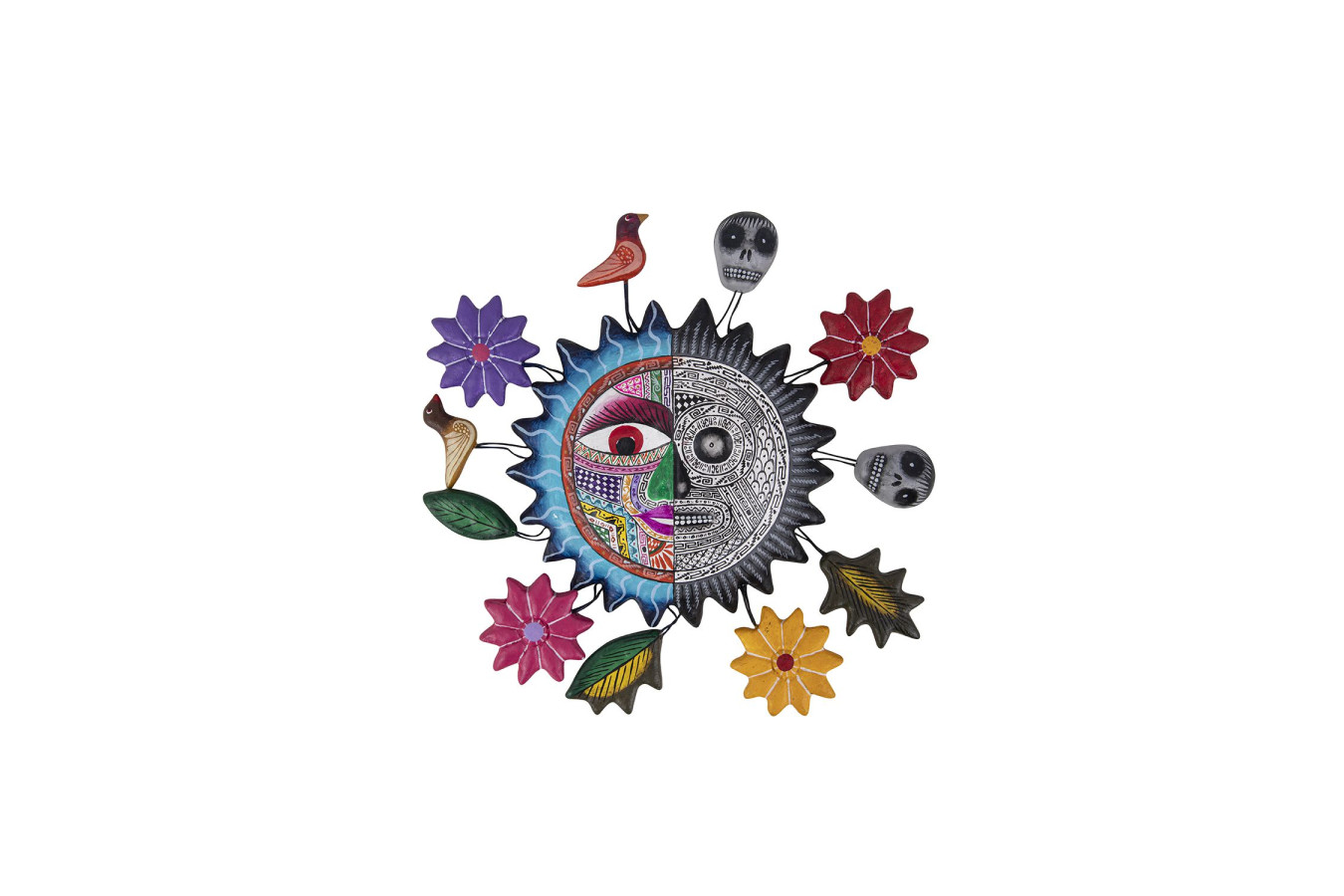 Sol de vida y muerte - Hängende Dekoration aus Mexiko
