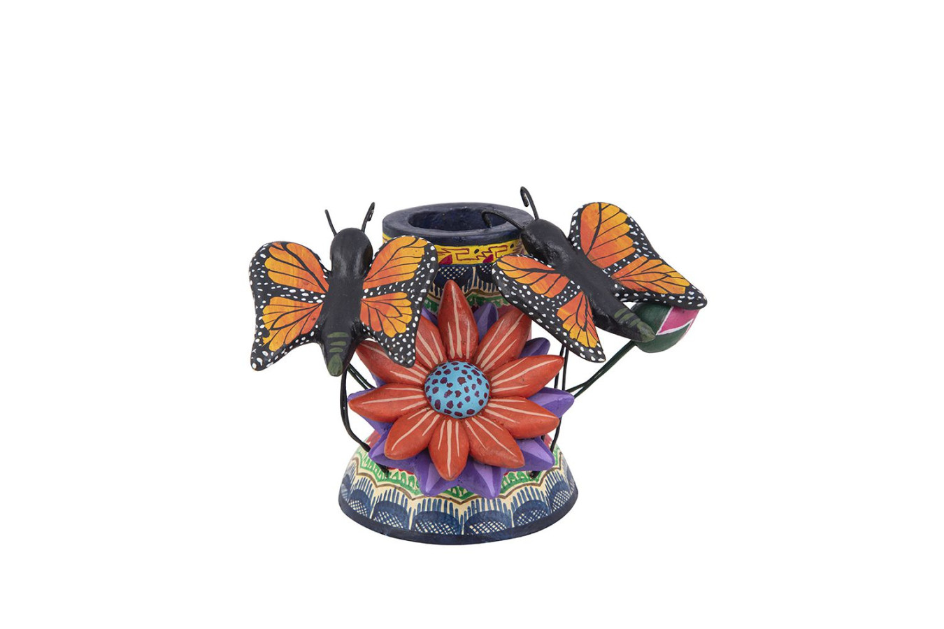 Candelero mariposa - Kerzenhalter aus Mexiko