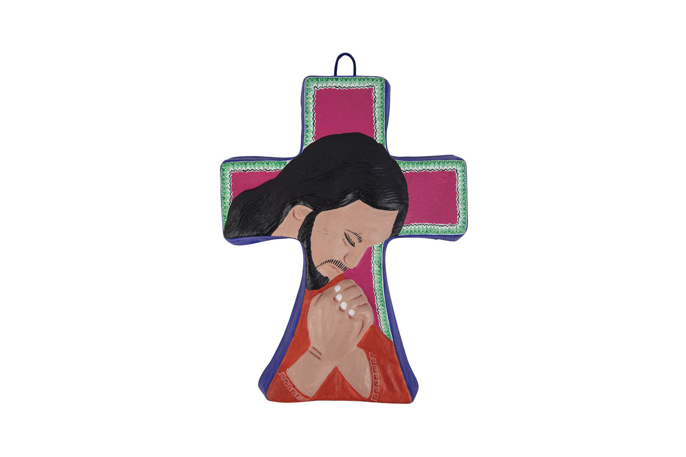 Cruz cristo orando - Symbol des Kreuzes aus Mexiko