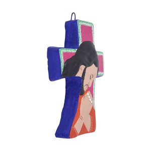 Cruz cristo orando - Symbol des Kreuzes aus Mexiko