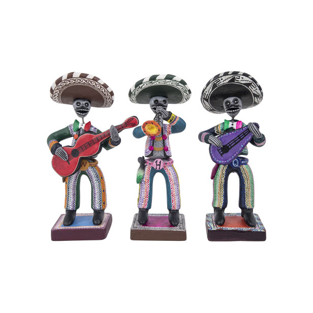 Mariachi-Musiker-Figur - Kunsthandwerk aus Mexiko