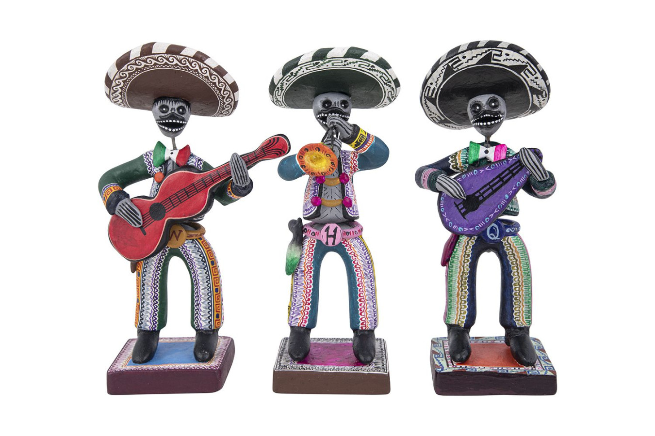 Mariachi-Musiker-Figur - Kunsthandwerk aus Mexiko