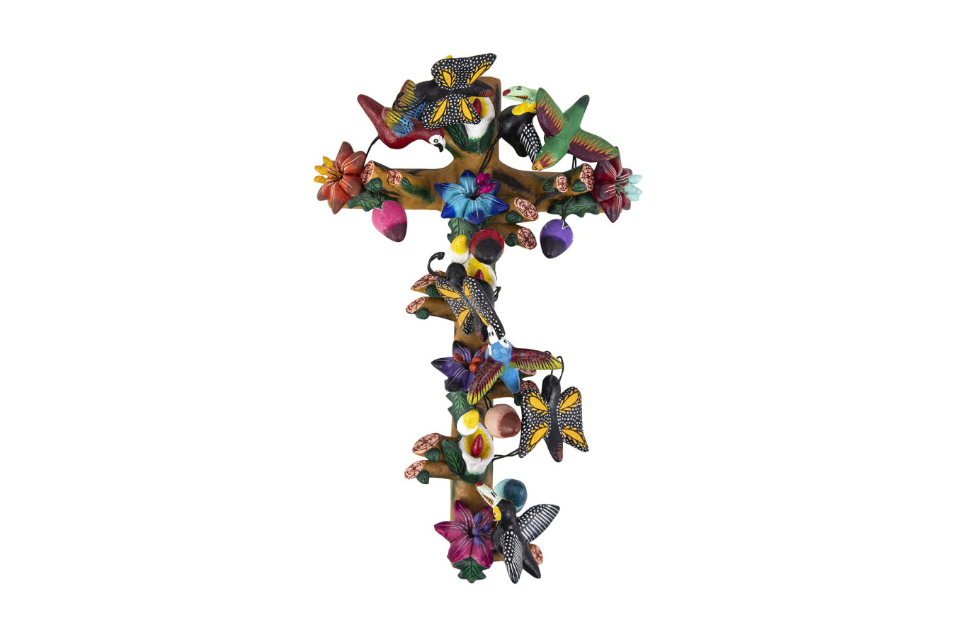 Cruz Mariposa - Kreuz - Kunsthandwerk aus Mexiko
