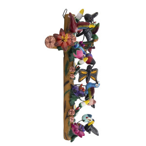 Cruz Mariposa - Kreuz - Kunsthandwerk aus Mexiko