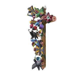 Cruz Mariposa - Kreuz - Kunsthandwerk aus Mexiko
