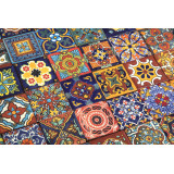 Vivo - original Talavera Fliesen aus Mexiko - 5 x 5 cm