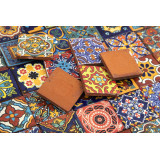Vivo - original Talavera Fliesen aus Mexiko - 5 x 5 cm