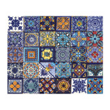 Tonito -  mexikanische Talavera Fliesen Patchwork - 5 x 5 cm