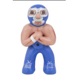 Blauer Dämon - Figur Wrestling-Kämpfers aus Mexiko