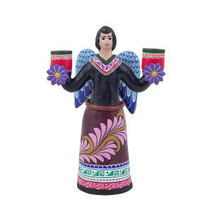 Ángel-Kandelaber - Kunsthandwerk aus Mexiko