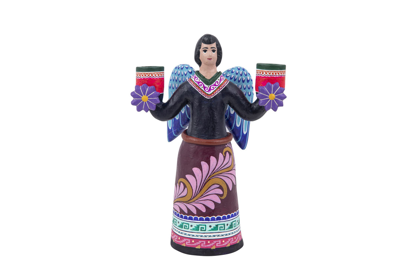 Ángel-Kandelaber - Kunsthandwerk aus Mexiko