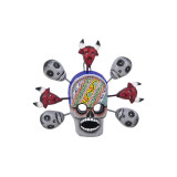 Cabeza diablo y muerto - Kunsthandwerk aus Mexiko
