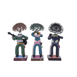 Mariachi-Musiker-Figur - Kunsthandwerk aus Mexiko