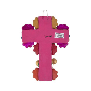 Cruz con flores - Symbol des Kreuzes - Kunsthandwerk aus Mexiko