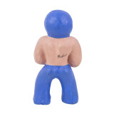 Blauer Dämon - Figur Wrestling-Kämpfers aus Mexiko