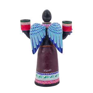 Ángel-Kandelaber - Kunsthandwerk aus Mexiko