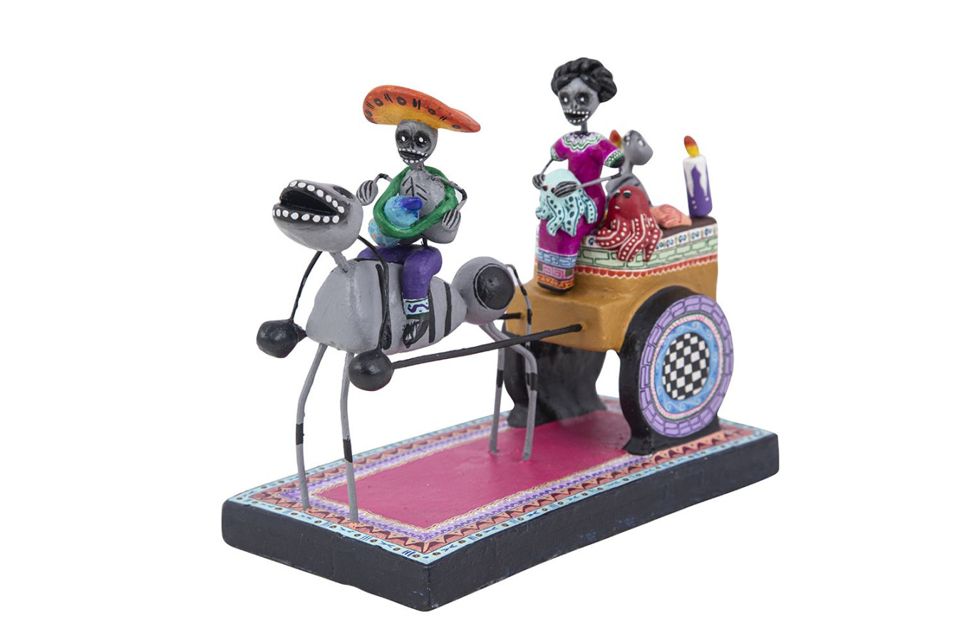 Carreta - Figur carreta - Kunsthandwerk aus Mexiko