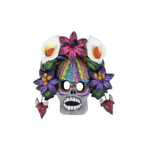 Frida con flores - Hängende Dekoration aus Mexiko