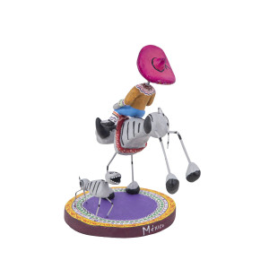 Jinete - Reiter - stehendes Ornament aus Mexiko