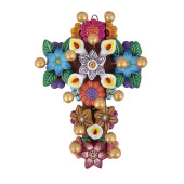 Figura Cruz 35 cm - sakrale Kunst aus Mexiko