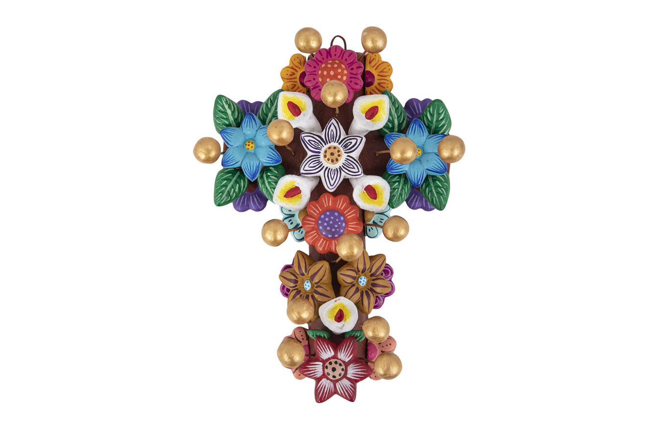 Figura Cruz 35 cm - sakrale Kunst aus Mexiko