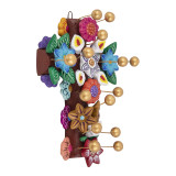 Figura Cruz 35 cm - sakrale Kunst aus Mexiko