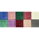 Ciruela - Patchwork aus einfarbigen Fliesen - 90 Stück. 1 m2