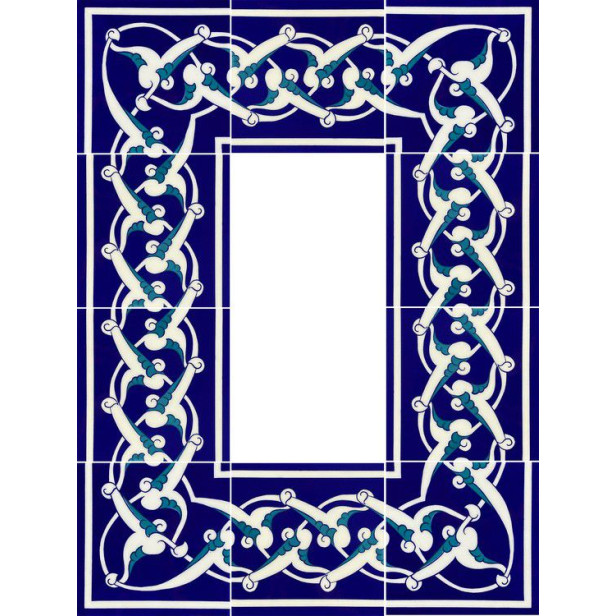Bilun - Iznik keramische Eckfliesen
