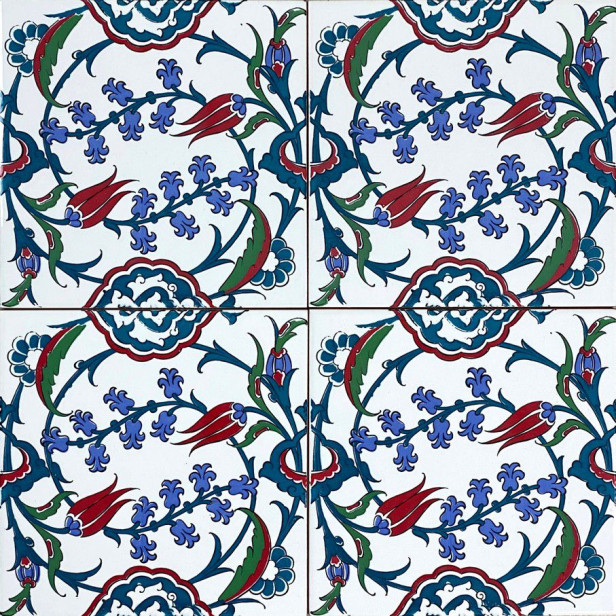Pinar - Iznik Gemusterte Keramikfliesen