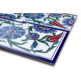 Sanir - Iznik keramische Eckfliesen
