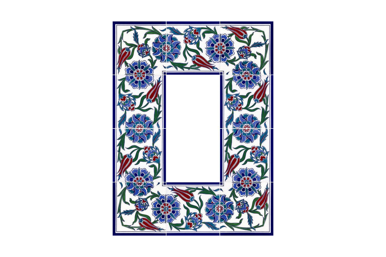 Sanir - Iznik keramische Eckfliesen