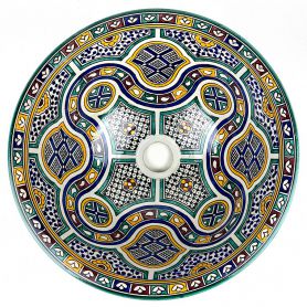Zanya - Marokkanisches Keramik Waschbecken