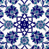 Aysu - Iznik Keramikfliesen 20x20cm
