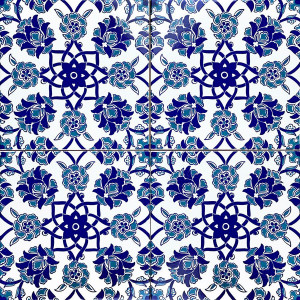 Aysu - Iznik Keramikfliesen 20x20cm