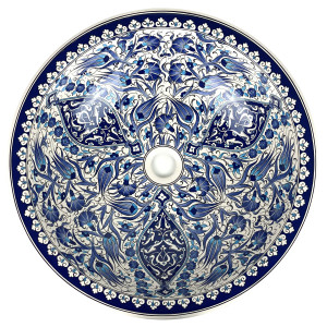 Erem – Iznik Keramik-Unterbauwaschtisch