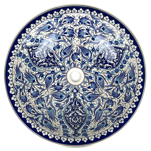 Erem – Iznik Keramik-Unterbauwaschtisch