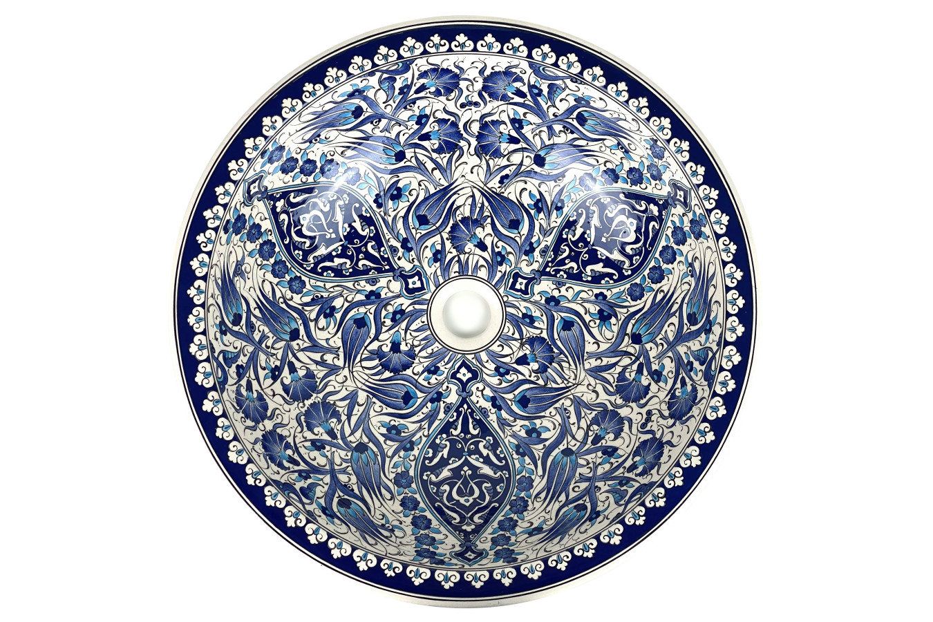 Erem – Iznik Keramik-Unterbauwaschtisch
